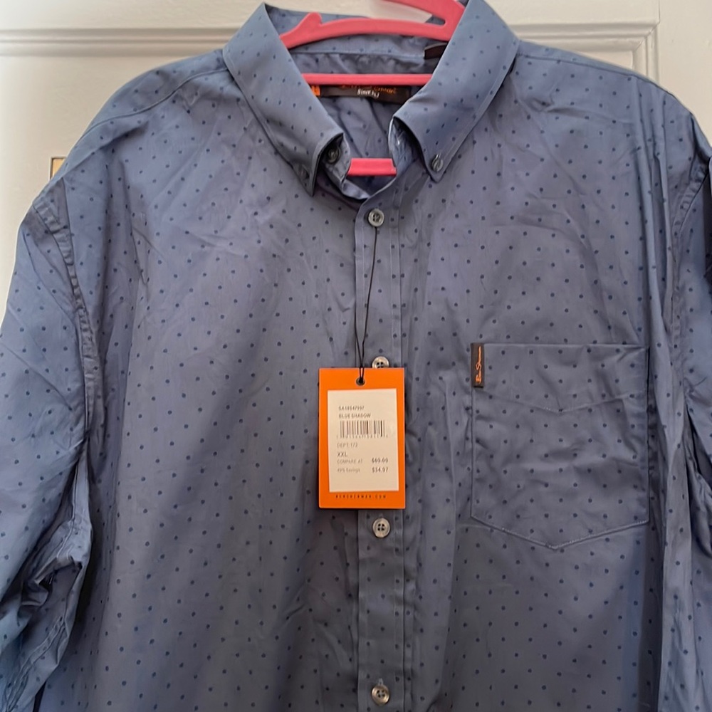 Men’s XXL Ben Sherman Long Sleeve Button Down
